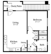 A1 Floor Plan at Vale Apartments & Townhomes